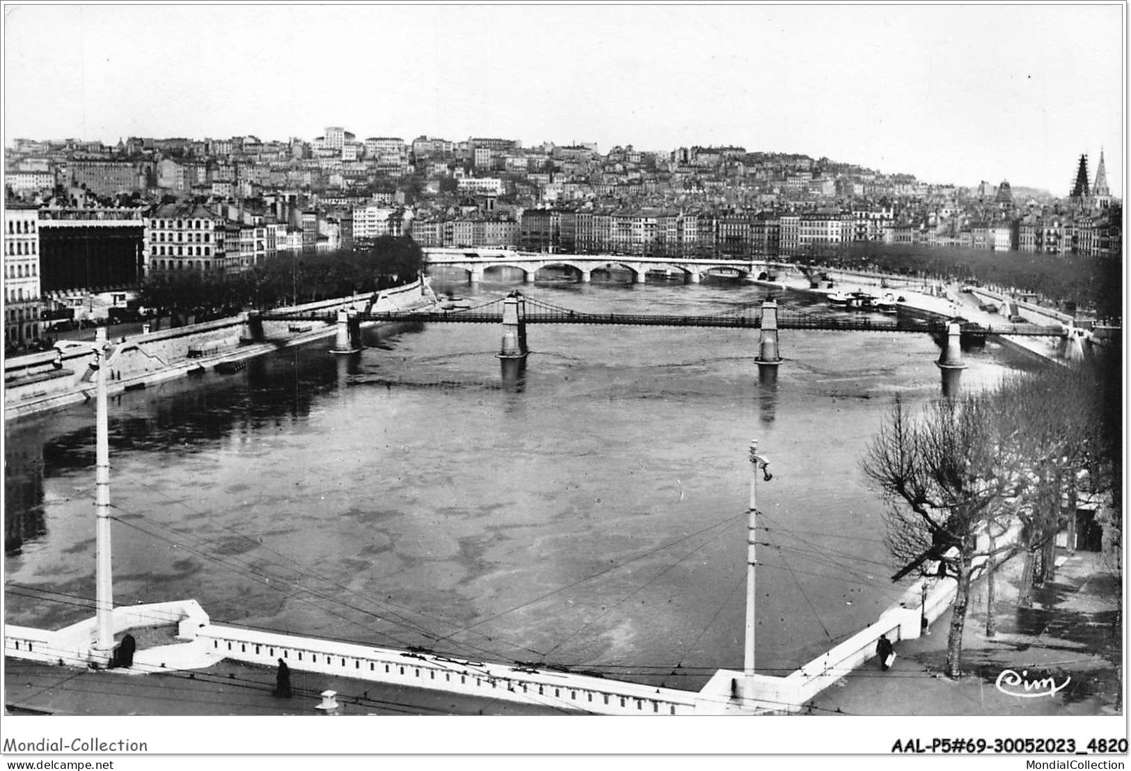 AALP5-69-0439 - LYON - Pont Tilsitt-Pont Du Palais-Pont Du Change - Lyon 1