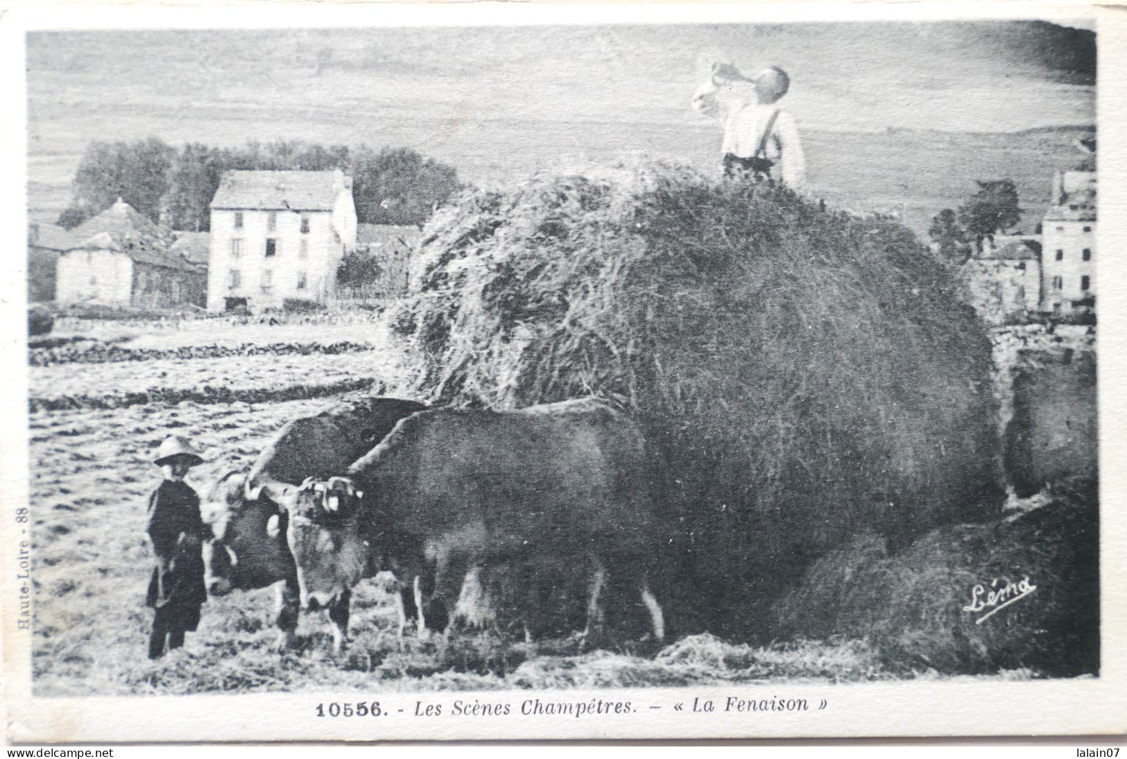 C. P. A. : Les Scènes Champêtres : "La Fenaison", Timbre En 1947 - Equipos