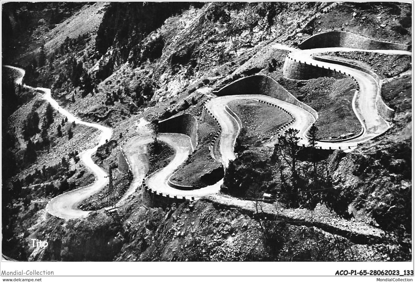 ACOP1-65-0068 - VALLEE D'AURE - Route De Cap De Long - Les Lacets D'orédon - Vielle Aure