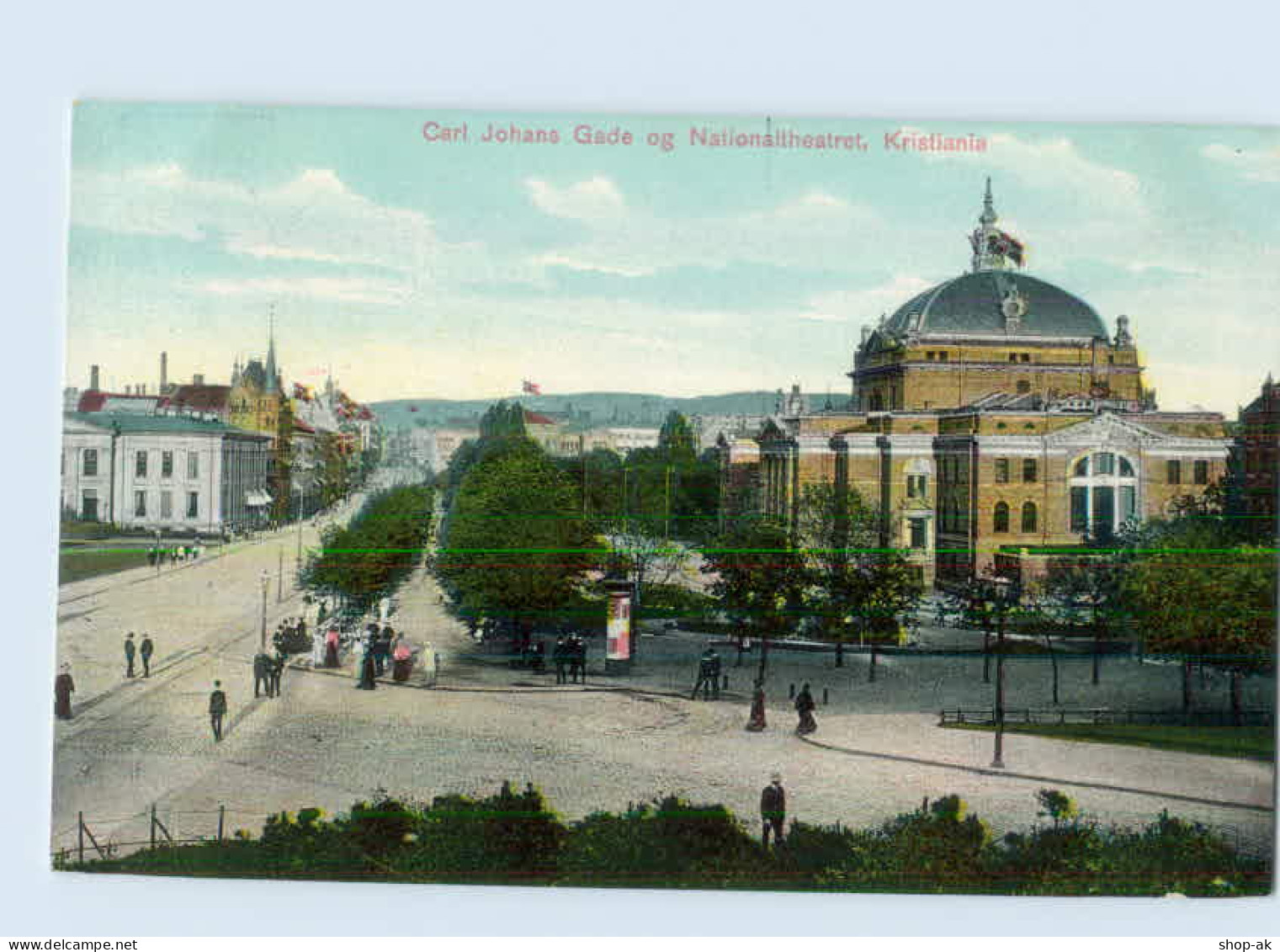 M260/ Norwegen Kristiania Nationaltheatret AK - Norvegia