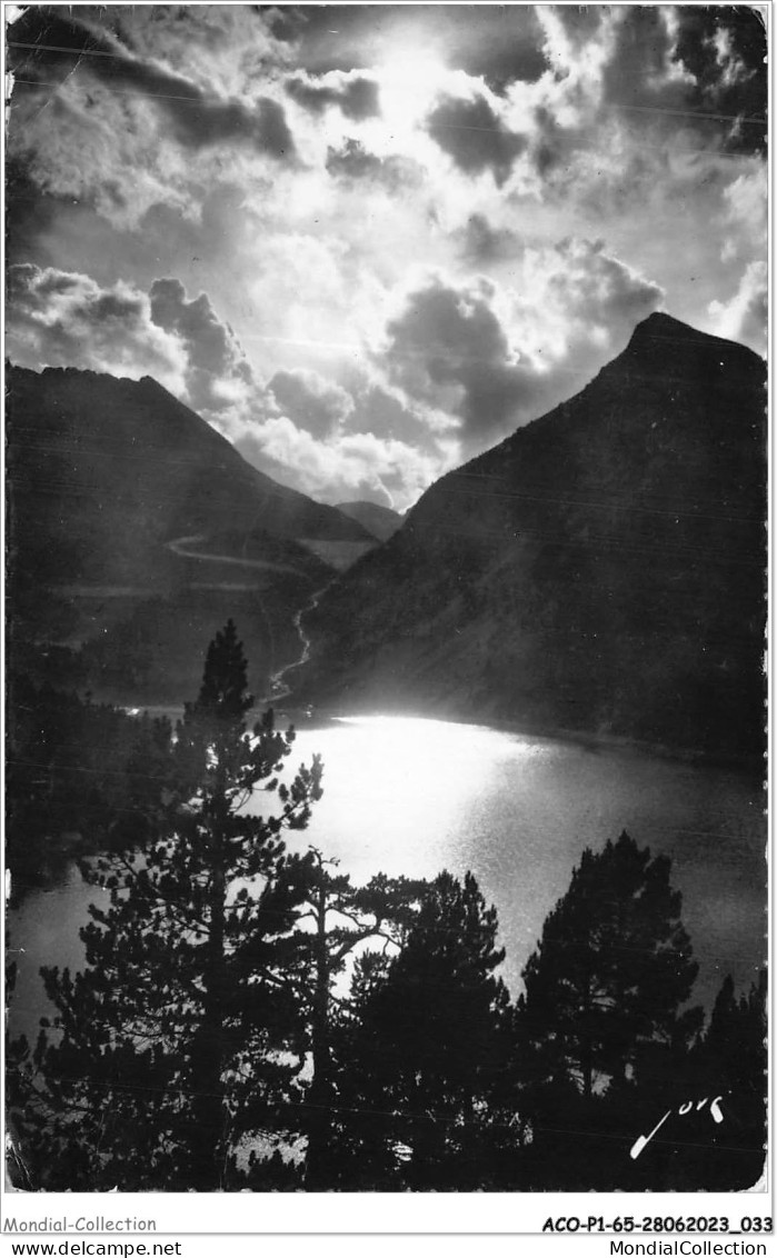 ACOP1-65-0018 - VALLEE D'AURE - Crépuscule Sur Le Lac D'orédon - Vielle Aure