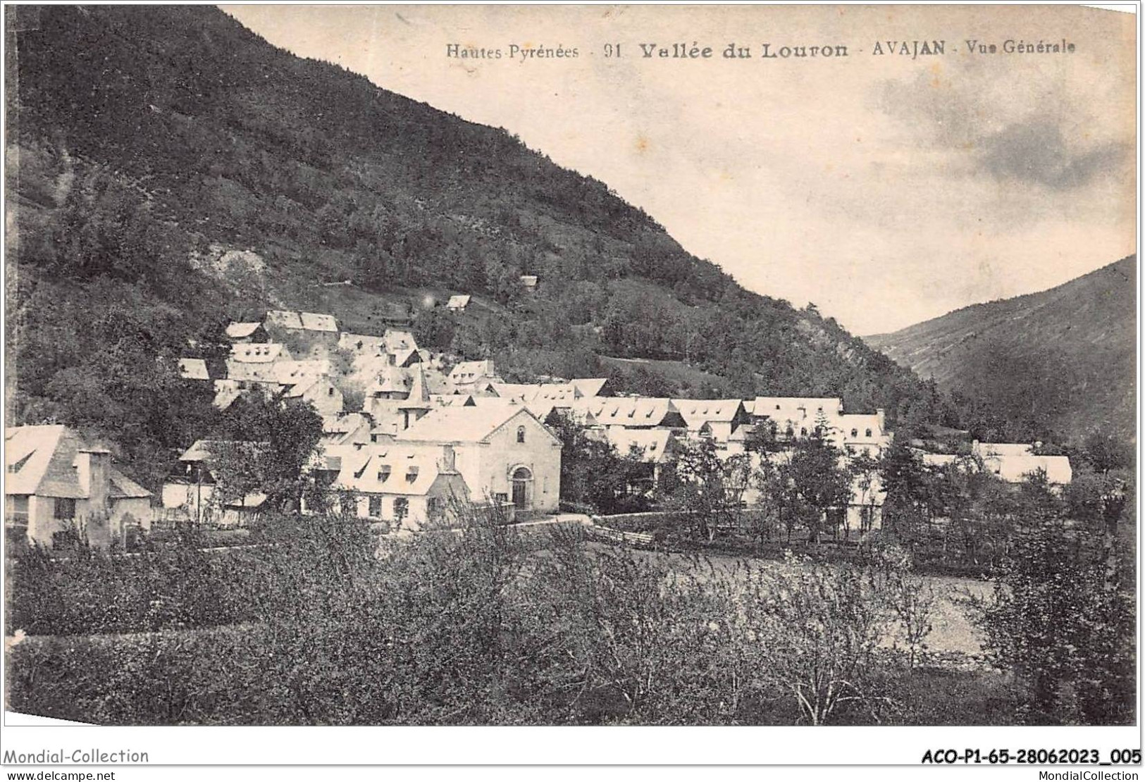 ACOP1-65-0004 - VALLEE DU LOURON - Avajan - Vue Générale - Vielle Aure