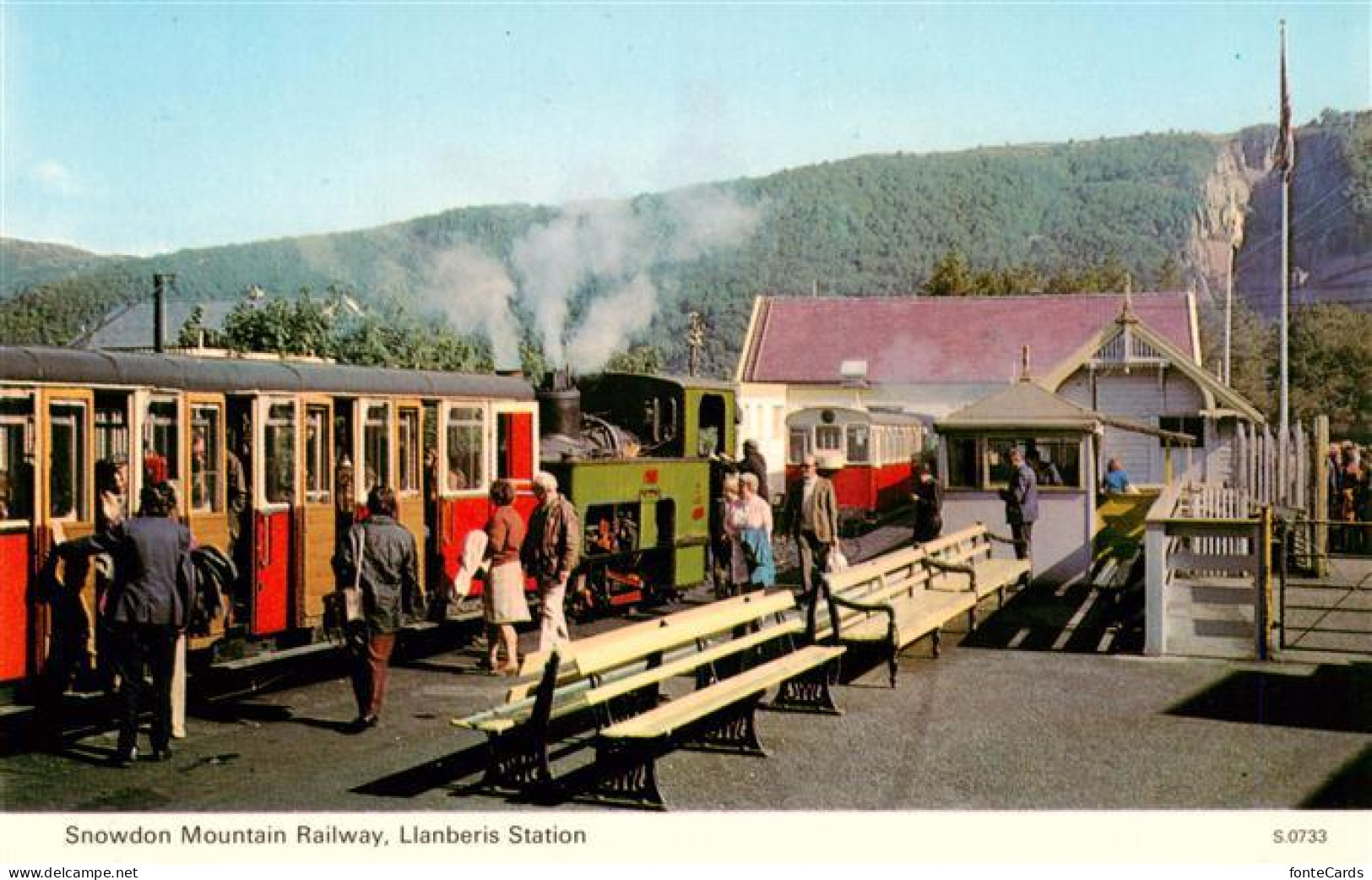 73945707 Llanberis_Wales_UK Snowdon Mountain Railway - Altri & Non Classificati