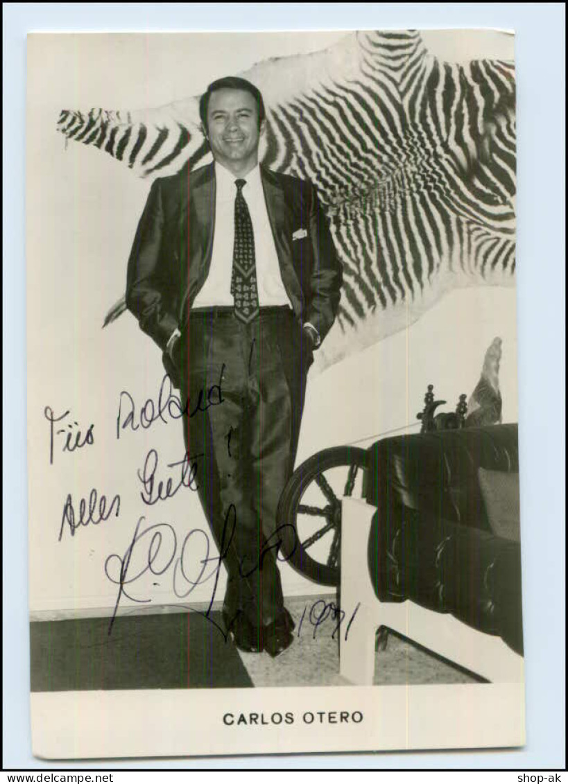 T4192/ Carlos Otero  Autogramm Oper 1971   - Autographs