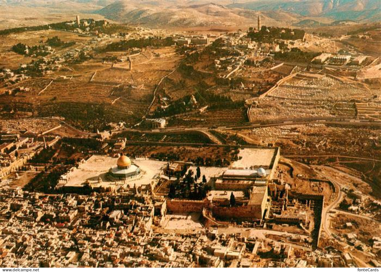 73945612 Jerusalem__Yerushalayim_Israel Old City And Temple Mount - Israël