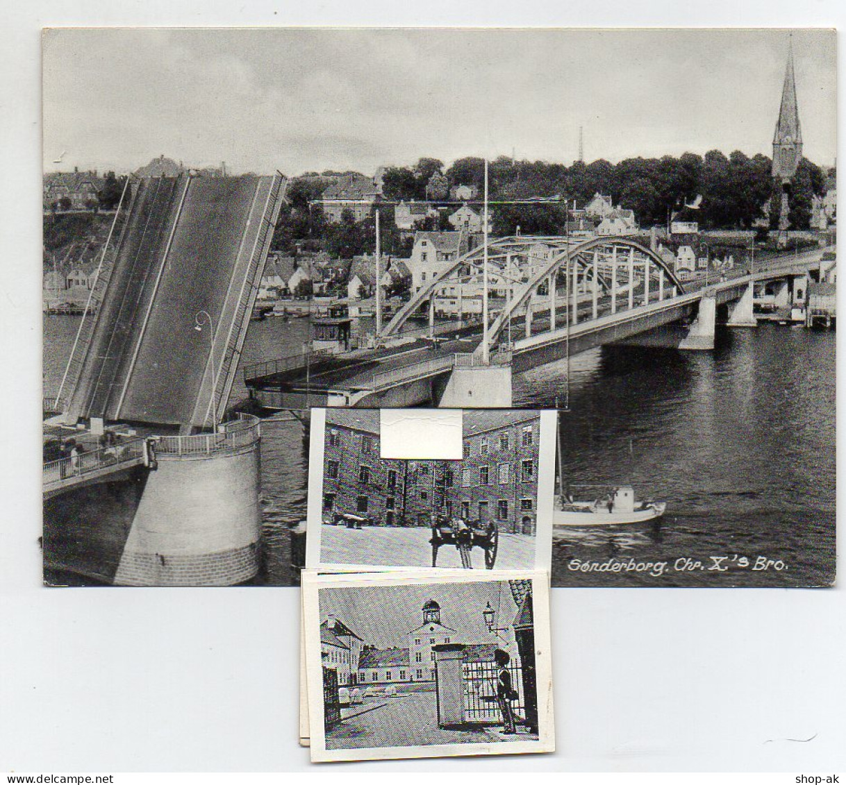 T4033/ Sonderborg AK Mit Leporello   Nordschleswig Dänemark Ca.1955 - Nordschleswig