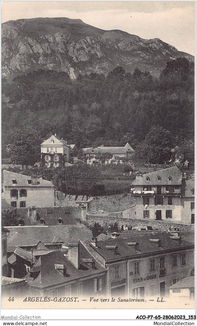 ACOP7-65-0689 - ARGELES-GAZOST - Vue Vers Le Sanatorium - Argeles Gazost