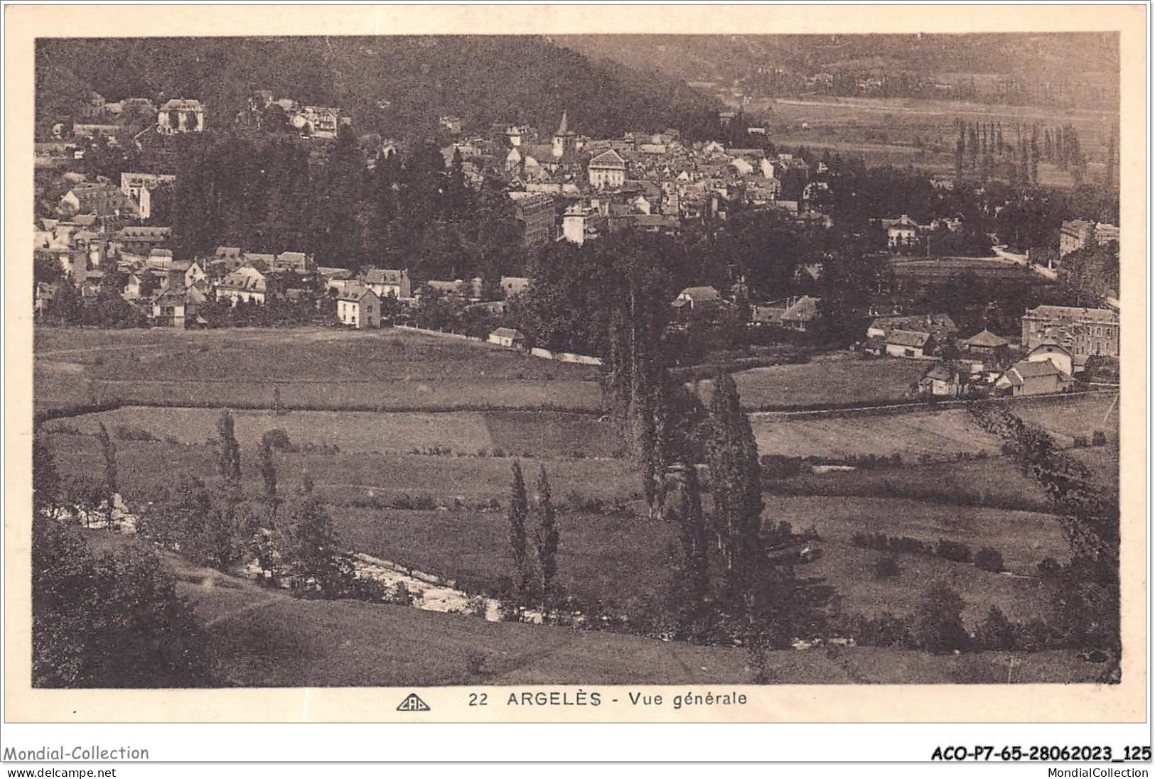 ACOP7-65-0675 - ARGELES-GAZOST -  Vue Générale - Argeles Gazost