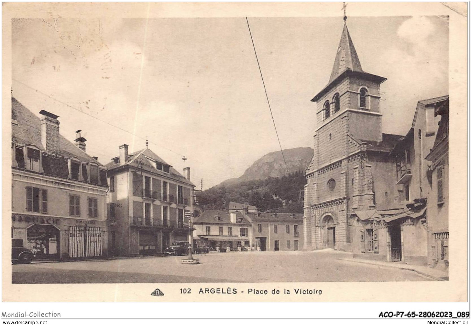 ACOP7-65-0657 - ARGELES-GAZOST - Place De La Victoire - Argeles Gazost