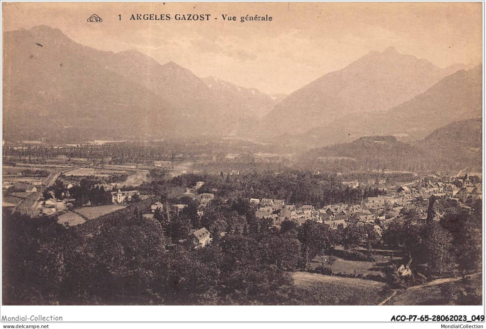 ACOP7-65-0638 - ARGELES-GAZOST - Vue Générale - Argeles Gazost