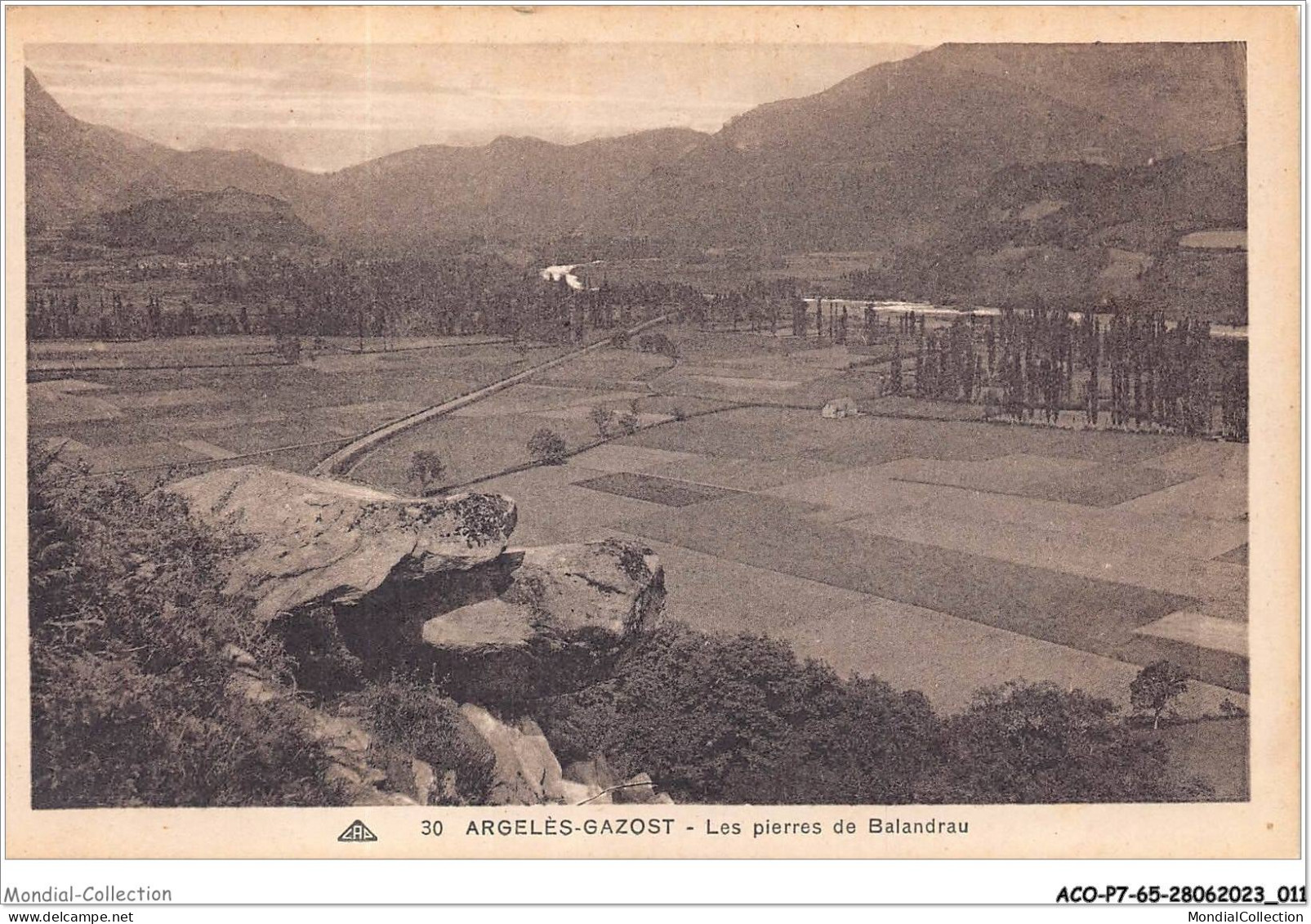 ACOP7-65-0619 - ARGELES-GAZOST - Les Pierres De Balandrau  - Argeles Gazost
