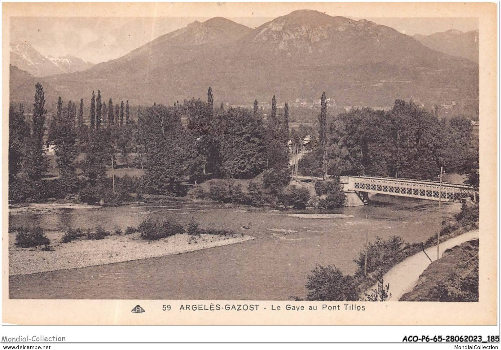 ACOP6-65-0603 - ARGELES-GAZOST - Le Gave Au Pont Tillos - Argeles Gazost