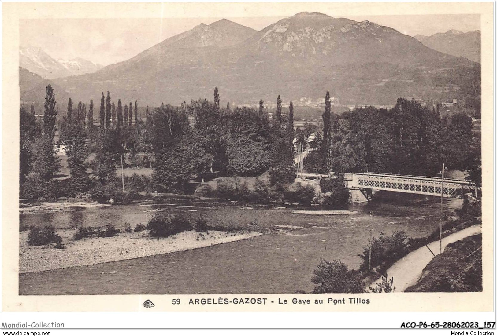 ACOP6-65-0589 - ARGELES-GAZOST - Le Gave Au Pont Tillos - Argeles Gazost