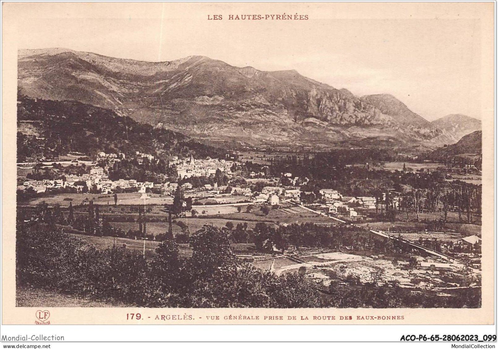 ACOP6-65-0560 - ARGELES-GAZOST - Vue Générale Prise De La Route Des Eaux-bonnes - Argeles Gazost