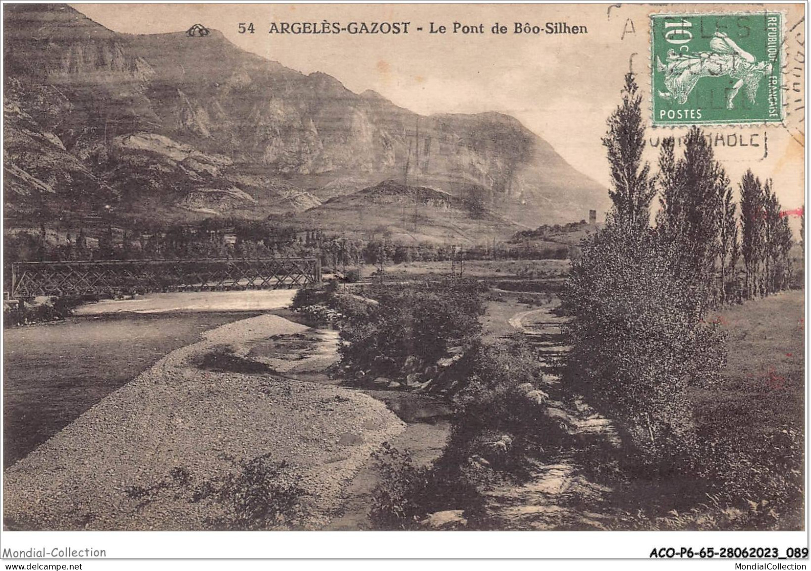 ACOP6-65-0555 - ARGELES-GAZOST - Le Pont De Bôo-silhen - Argeles Gazost