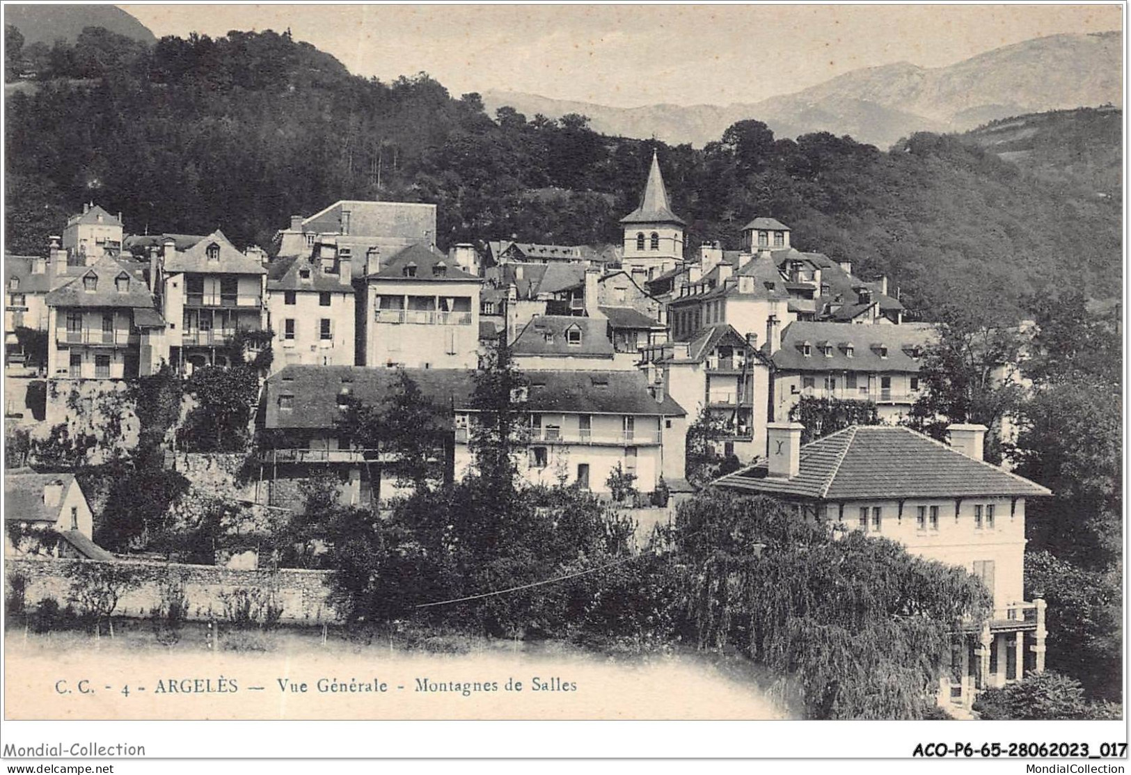 ACOP6-65-0519 - ARGELES-GAZOST - Vue Générale - Montagnes De Salles - Argeles Gazost