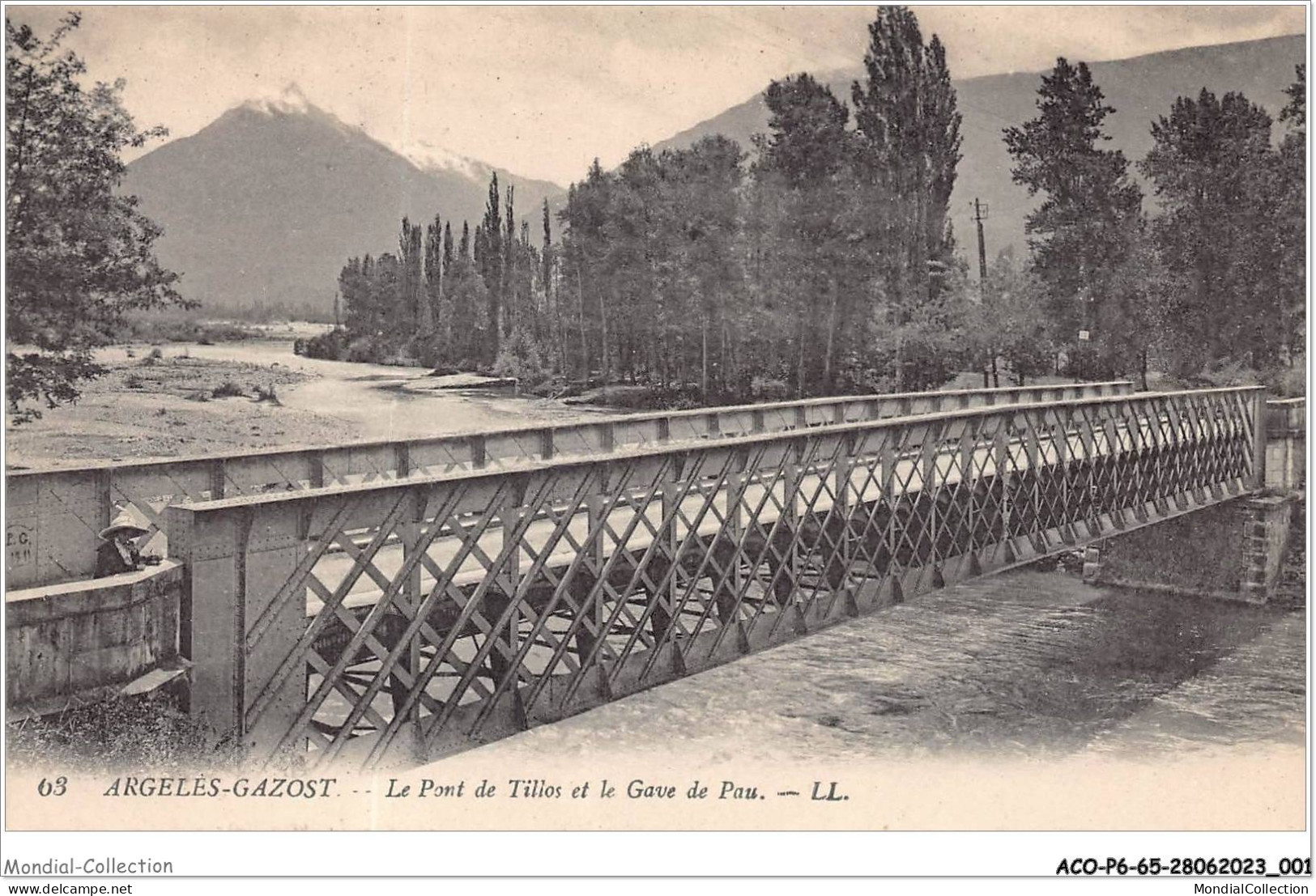 ACOP6-65-0511 - ARGELES-GAZOST - Le Pont De Tillos Et Le Cavae De Pau - Argeles Gazost