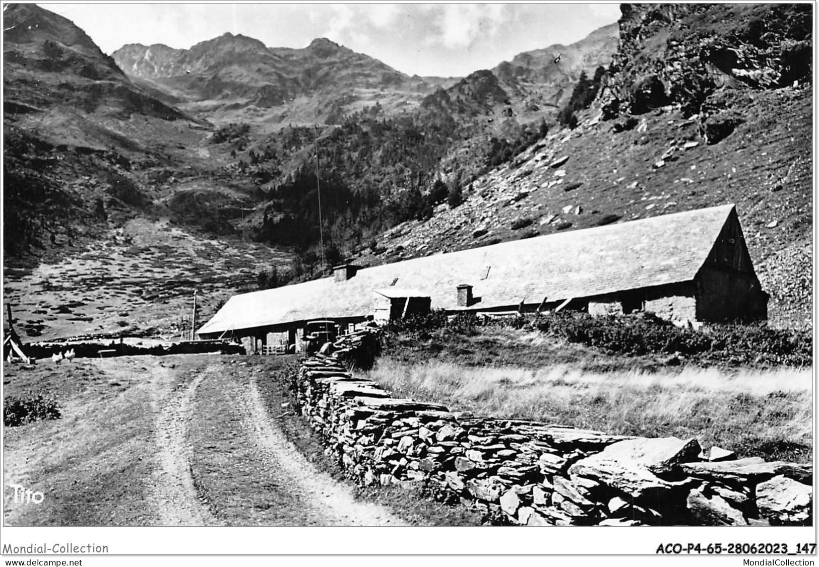 ACOP4-65-0379 - VALLEE D'AURE - Vallée De Rioumajou - Ll'hospice - Port Du Plan - Port D'ordissetou - Vielle Aure