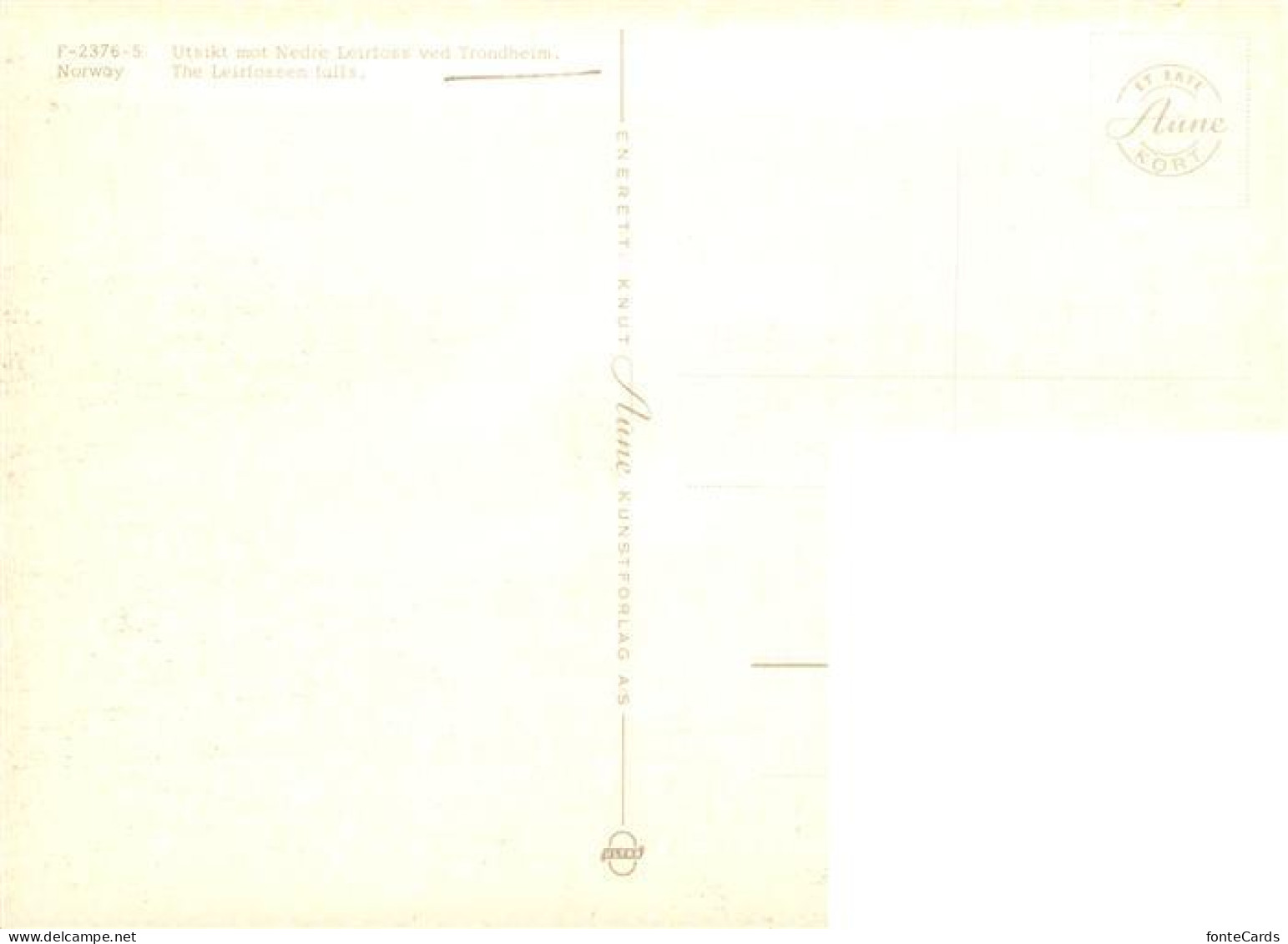 73945191 Trondheim_Trondhjem_Norge Utsikt Mod Nedre Leirfoss - Norvegia