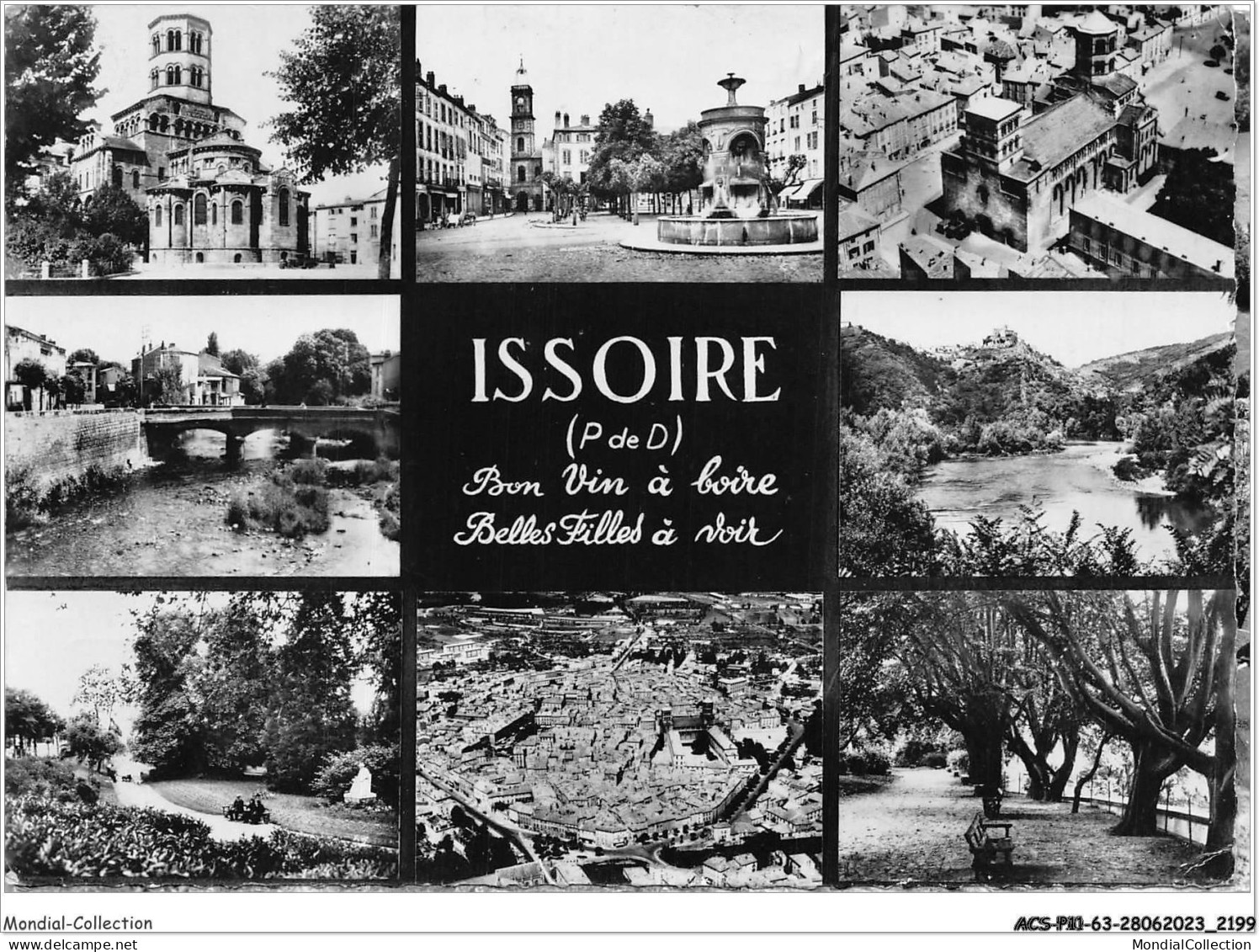 ACSP11-63-1109 - ISSOIRE - Bon Vin A Boire - Belles Filles A Voir - Orcival - Le Chemin De Croix - Issoire