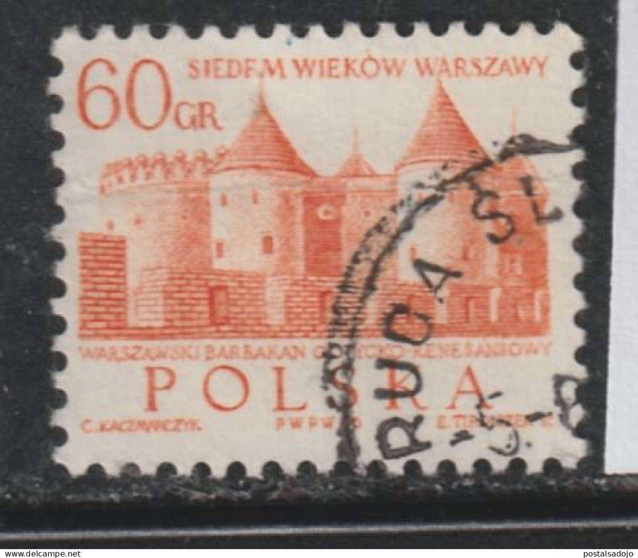 POLOGNE 555 // YVERT 1453 // 1965 - Used Stamps