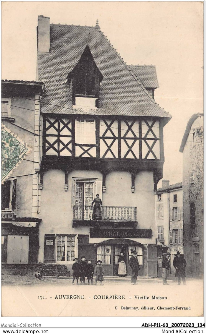 ADHP11-63-1031 - COURPIERE - Vieille Maison  - Courpiere