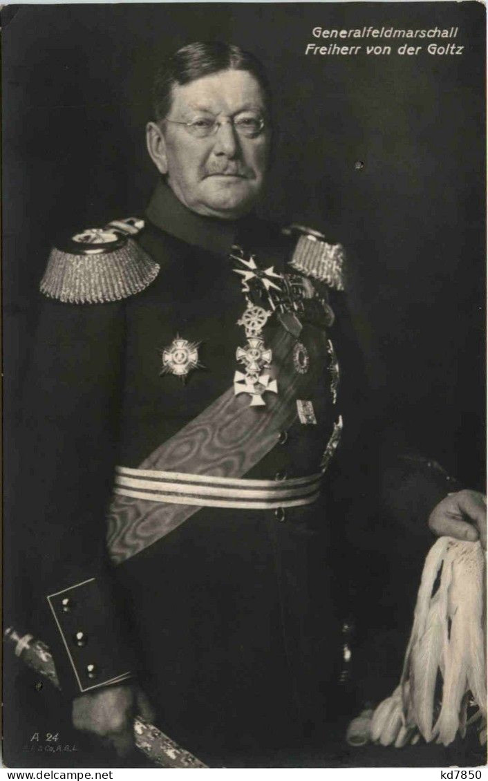 Generalfeldmarschall Freiherr Von Der Goltz - Hommes Politiques & Militaires