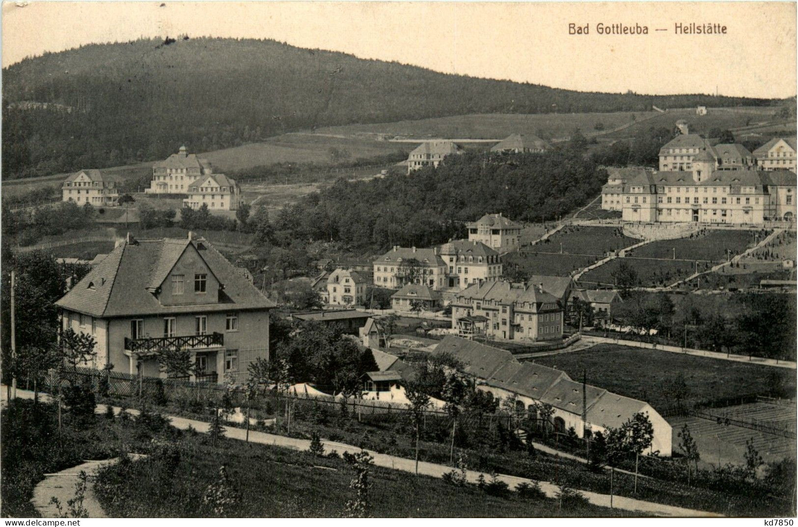 Bad Gottleuba - Heilstätte - Bad Gottleuba-Berggiesshuebel