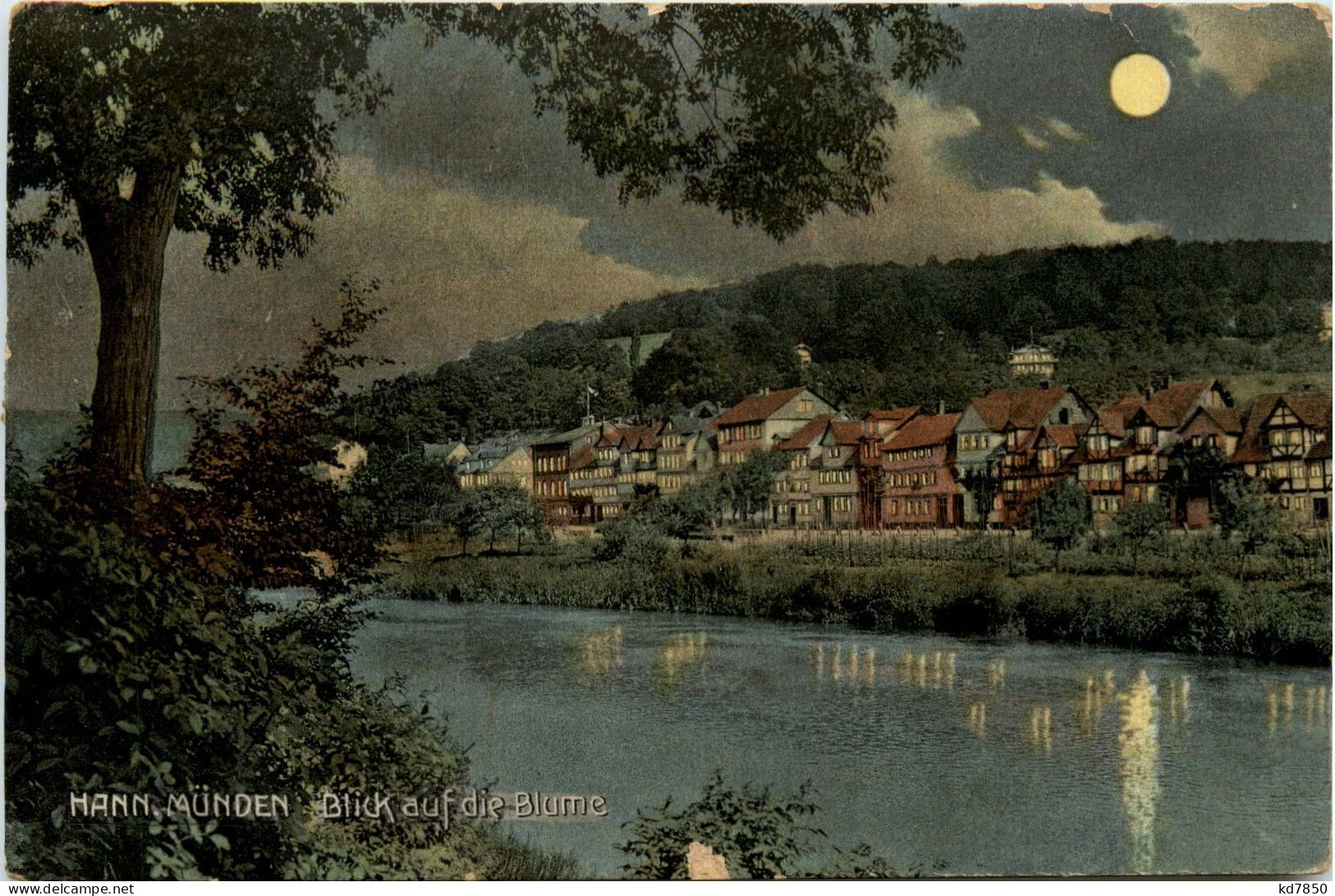 Hann. Münden - Blick Auf Die Blume - Hannoversch Muenden