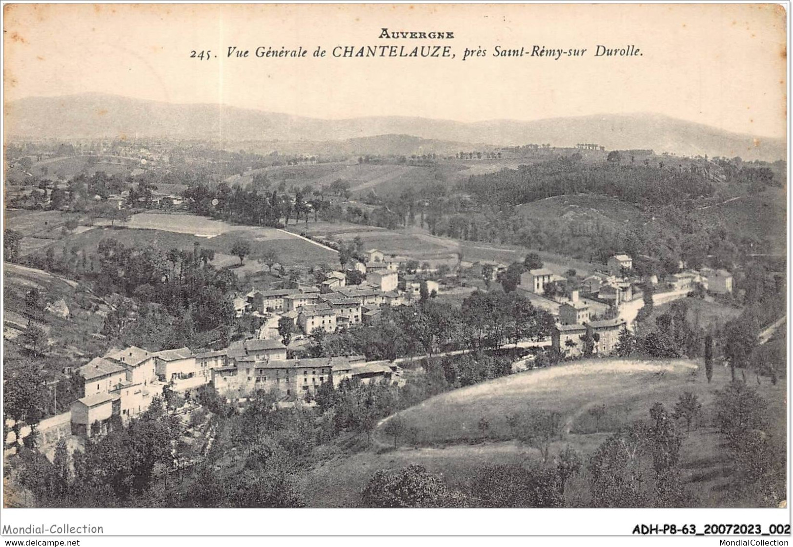 ADHP8-63-0674 - CHANTELAUZE - Vue Générale   - Olliergues