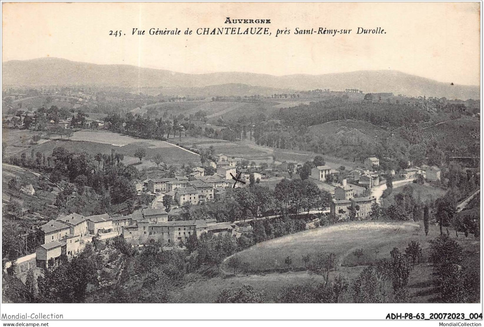 ADHP8-63-0675 - CHANTELAUZE - Vue Générale   - Olliergues