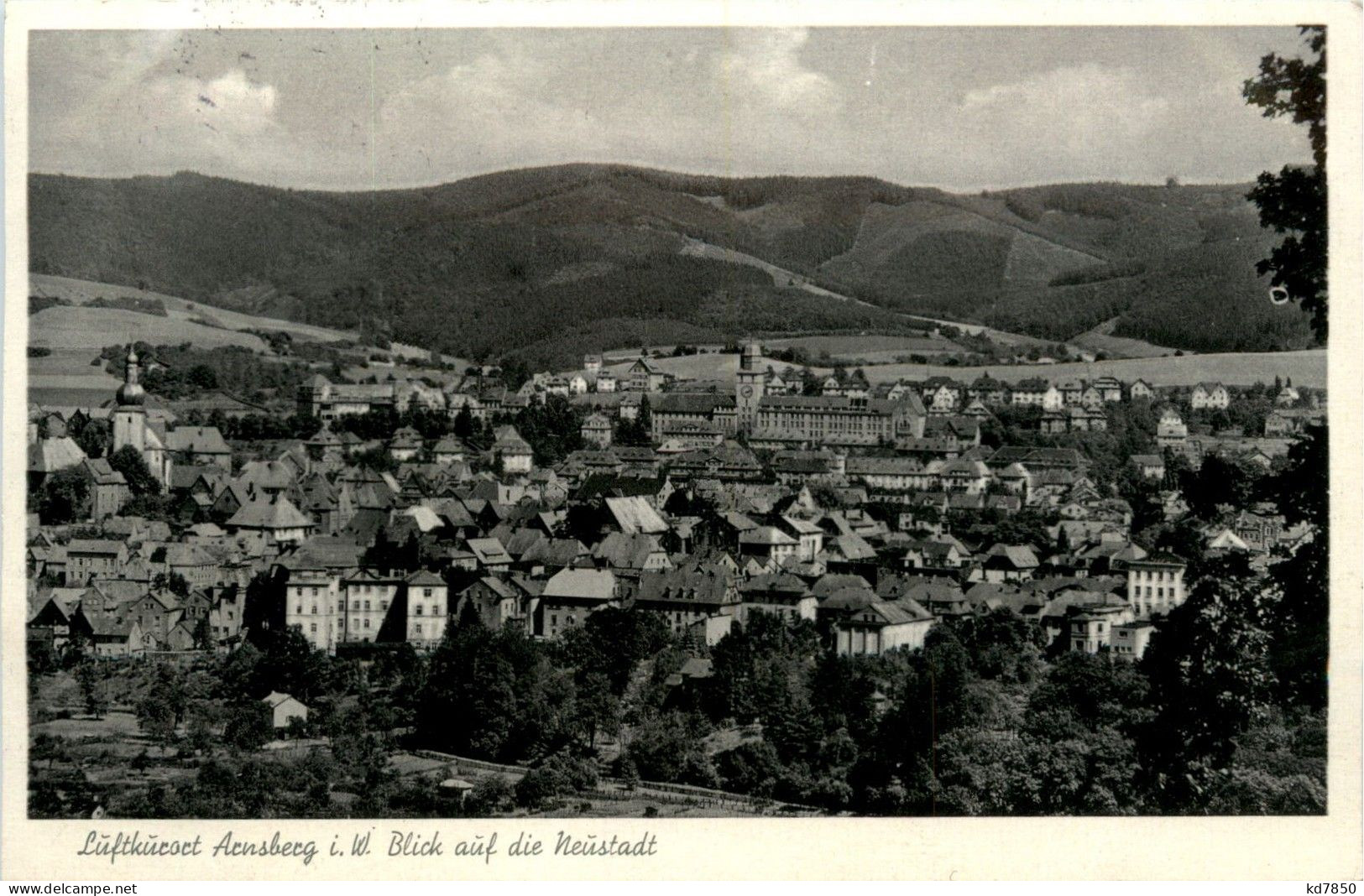 Arnsberg - Blick Auf Die Neustadt - Arnsberg