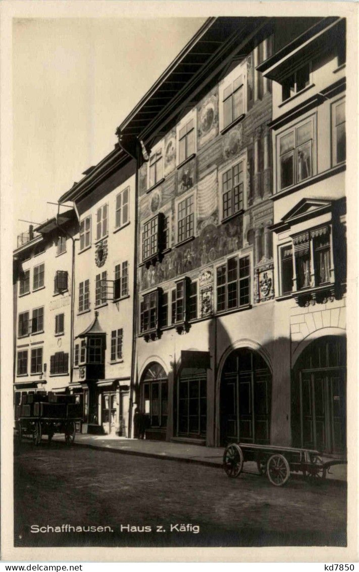 Schaffhausen - Haus Zum Käfig - Schaffhouse