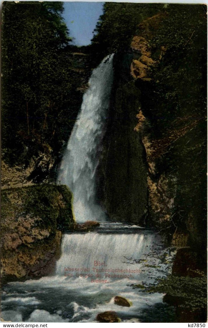 Biel - Wasserfall Taubenlochschlucht - Bienne