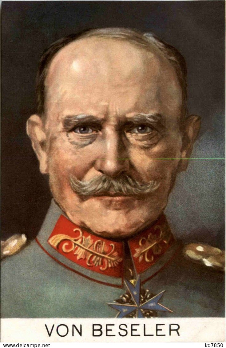 General Von Beseler - Uomini Politici E Militari