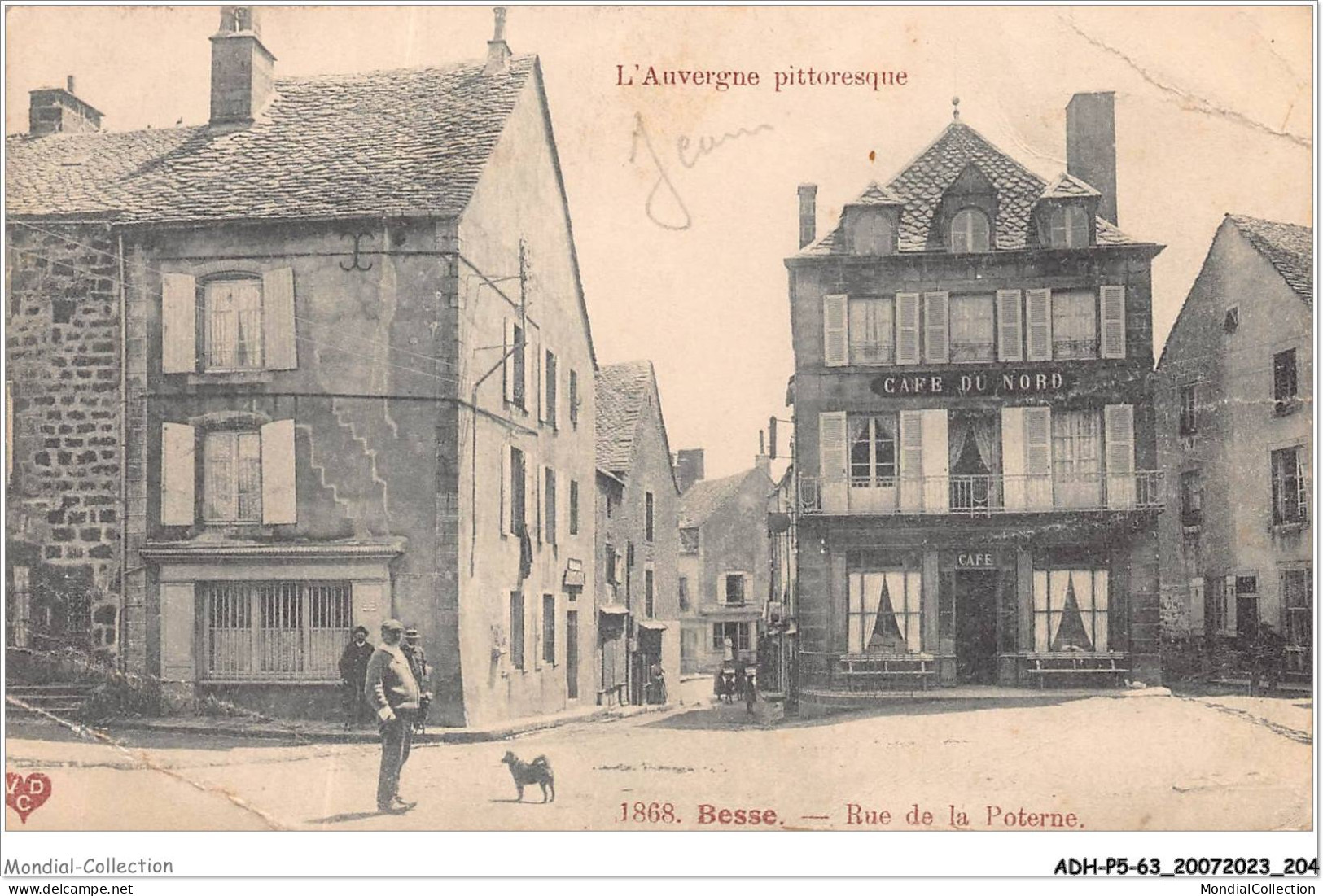 ADHP5-63-0468- BESSE - Rue De La Poterne - Besse Et Saint Anastaise