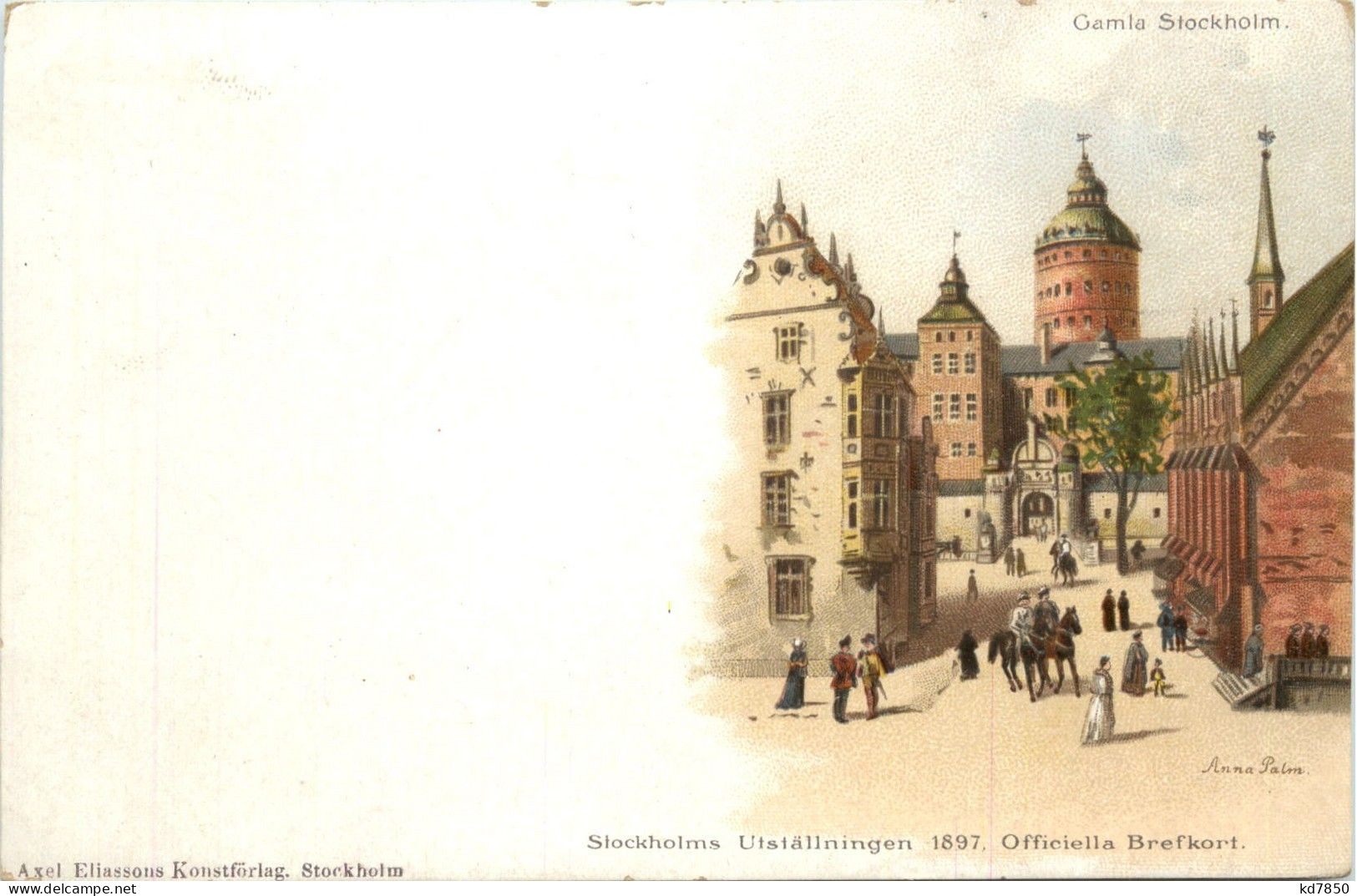 Stockholm - Stockholms Utställningen 1897 - Schweden