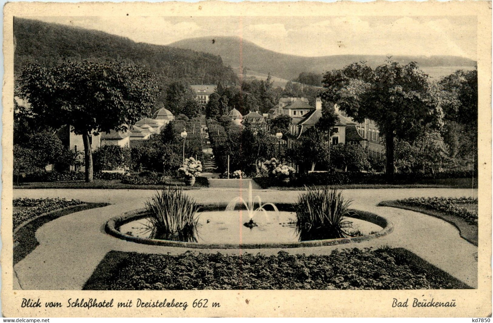 Bad Brückenau - Blick Vom Schlosshotel - Bad Kissingen