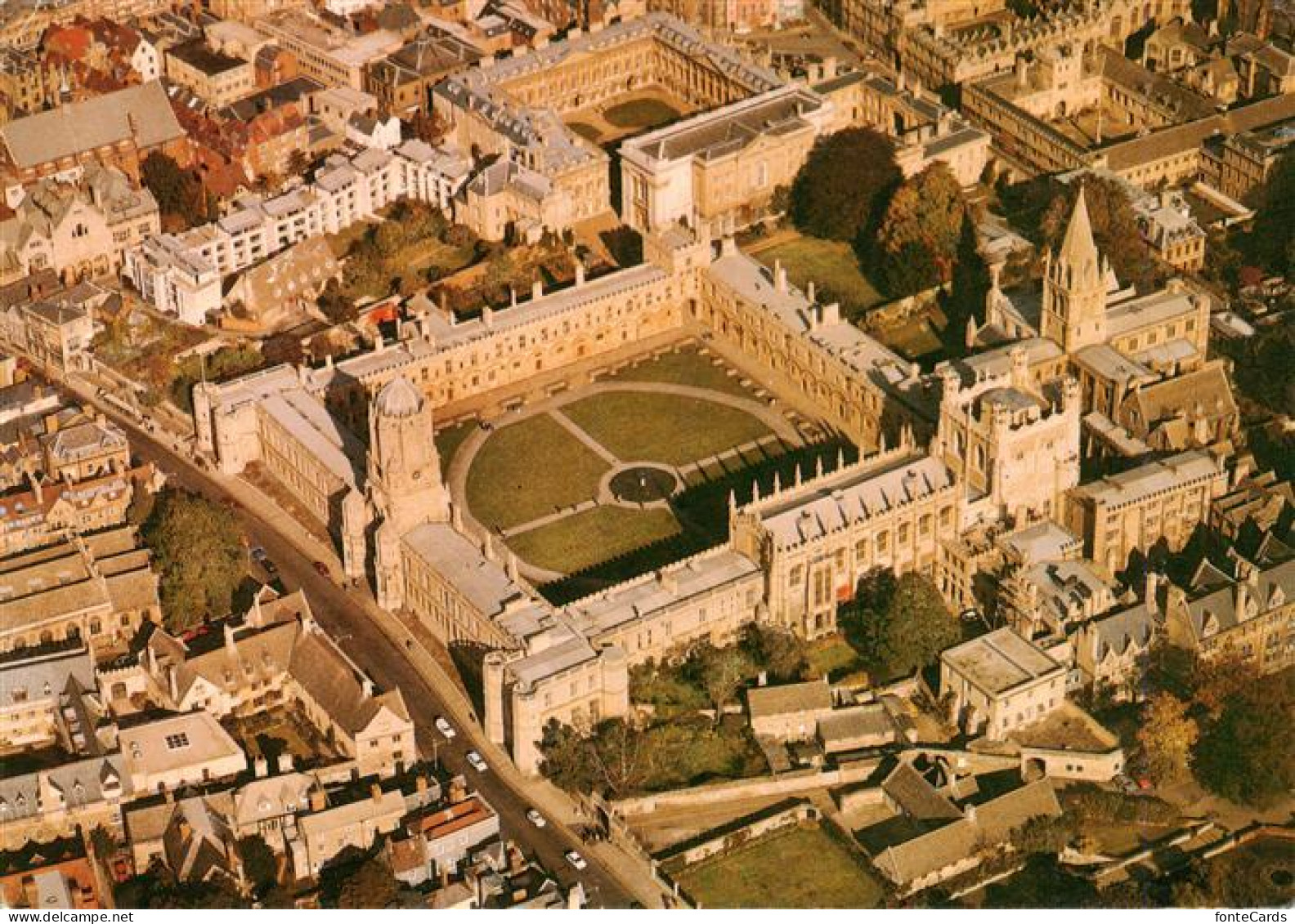 73941737 Oxford__Oxfordshire_UK Christ Church From The Air - Sonstige & Ohne Zuordnung