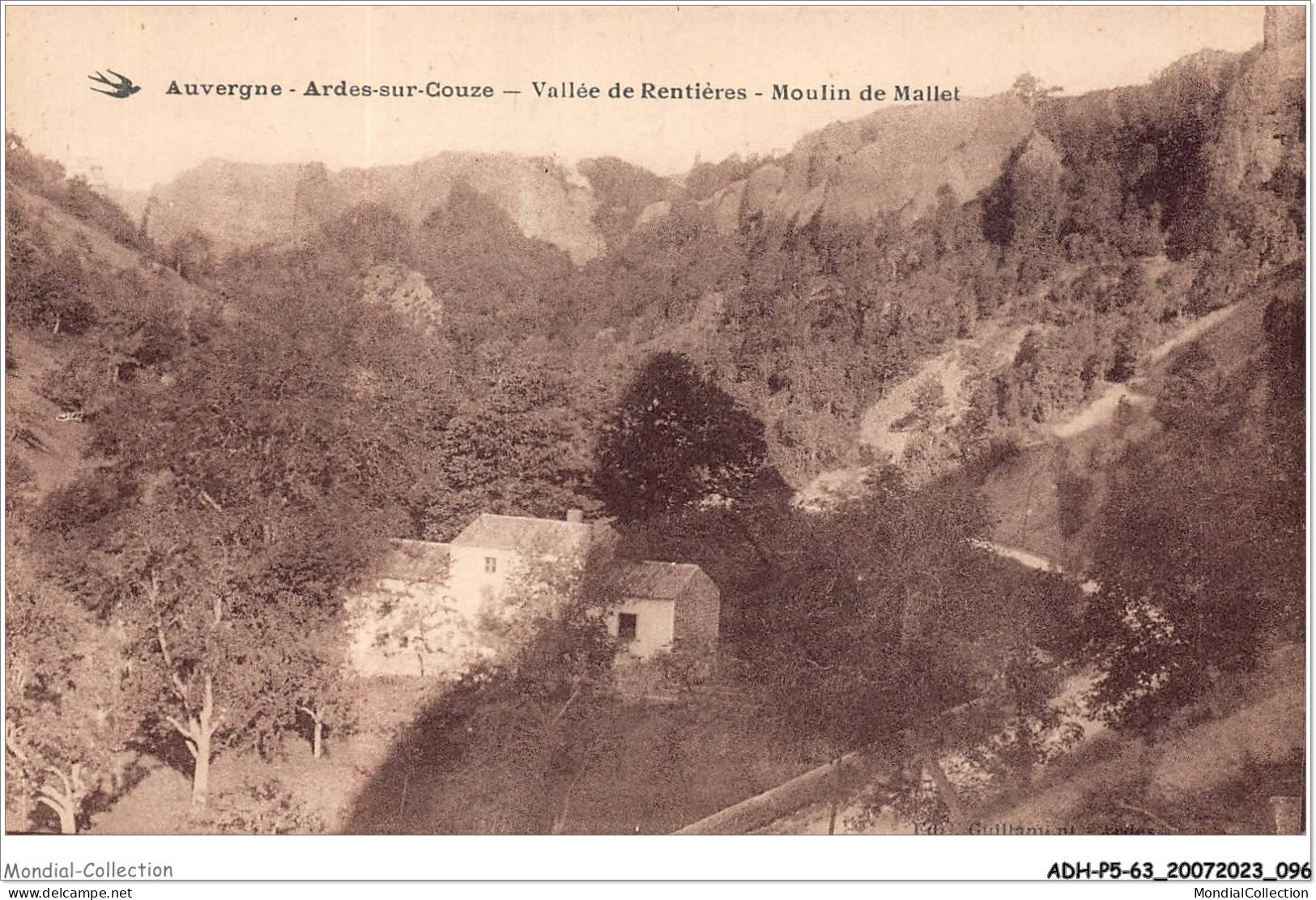 ADHP5-63-0414 - ARDES-SUR-COUZE - Le Château De Leotoing - Vallée De Rentières - Issoire