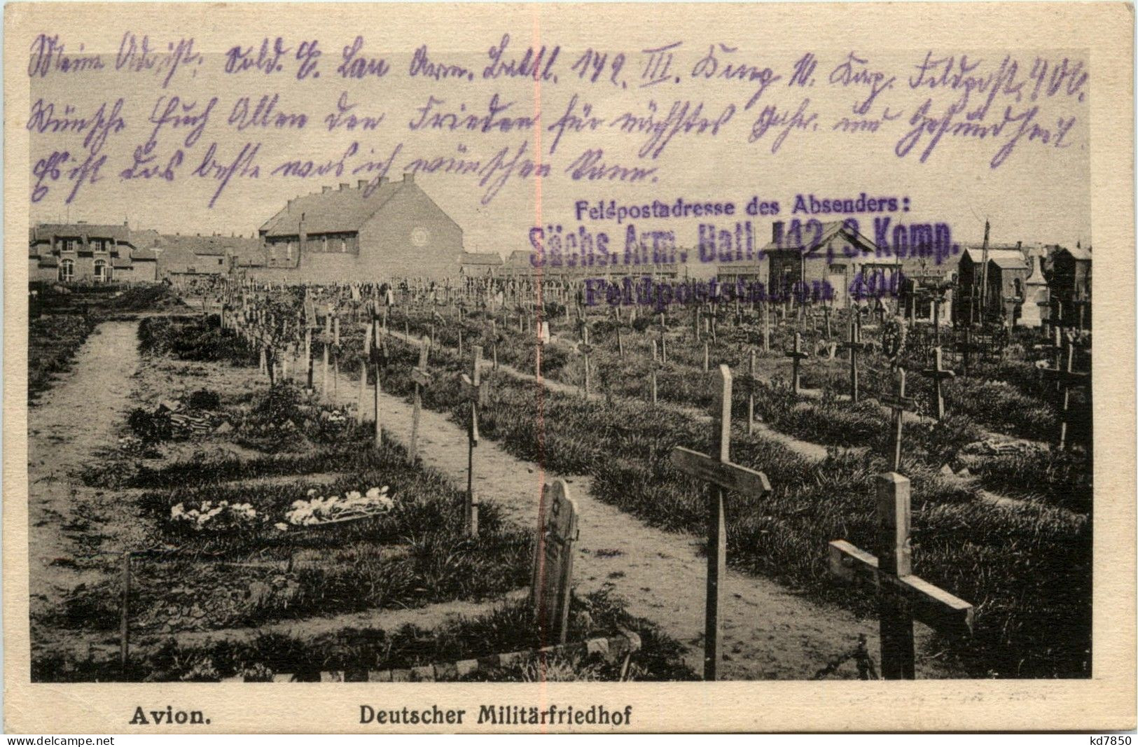 Avion - Deutscher Militärfriedhof - Soldatenfriedhöfen