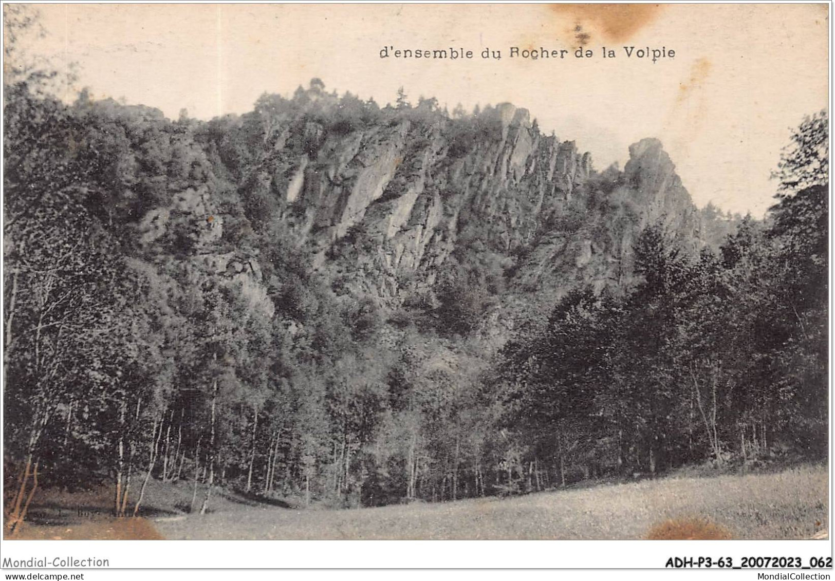 ADHP3-63-0220 - VOLVIC - Ensemble Du Rocher De La Volvic - Volvic