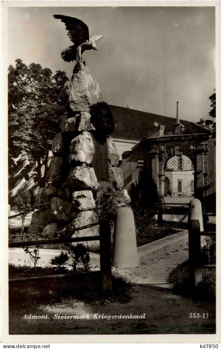 Admont/Steiermark - Admont, Kriegerdenkmal - Admont