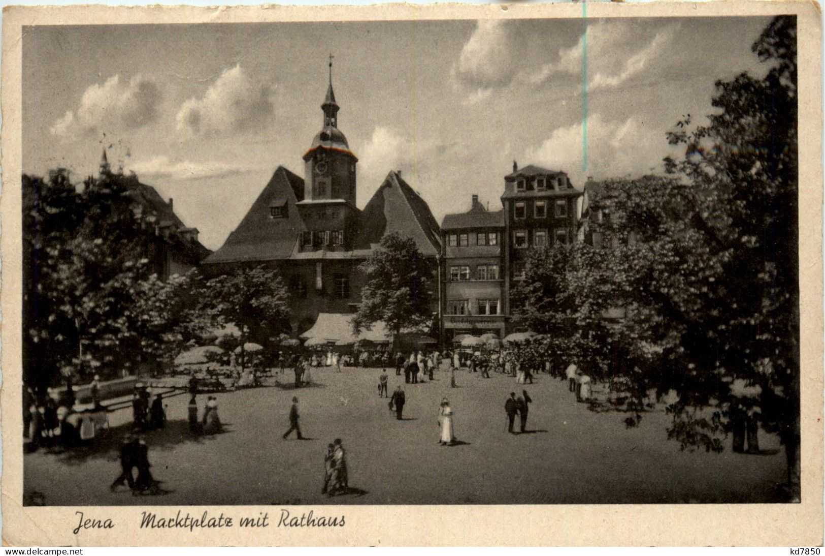 Jena - Marktplatz Mit Rathaus - Jena