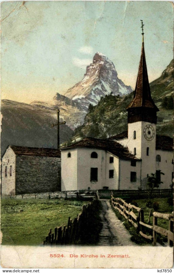 Die Kirche In Zermatt - Zermatt