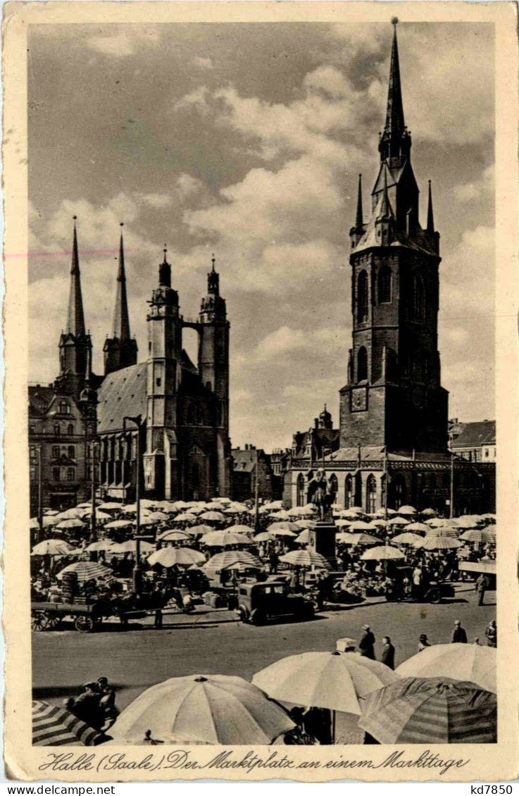 Halle Saale - Marktplatz - Halle (Saale)