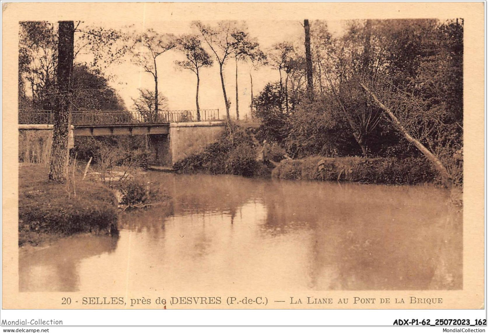 ADXP1-62-0082 - SELLES PRES DE DESVRES - La Liane Au Pont De La Brique - Desvres