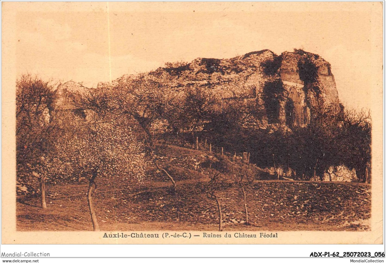 ADXP1-62-0029 - AUXI-LE-CHATEAU - Ruines Du Château Féodal - Auxi Le Chateau