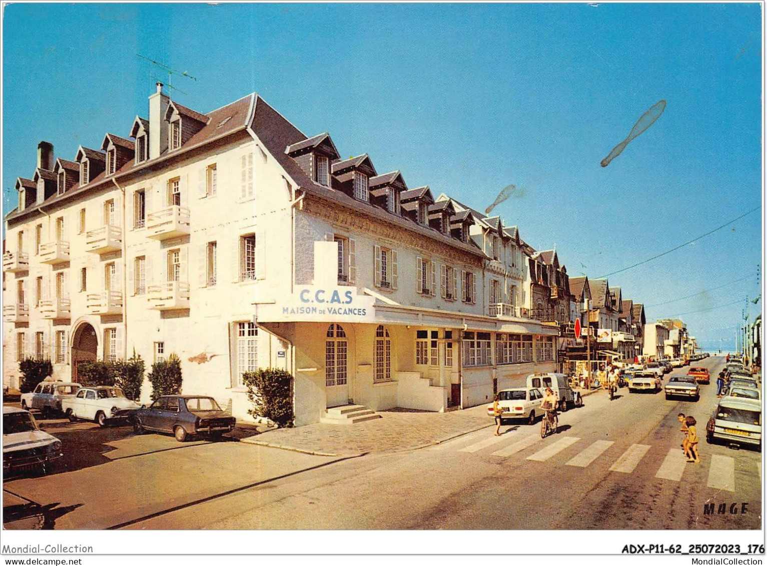 ADXP11-62-0981 - MERLIMONT-PLAGE - L'avenue De La Plage Et Le C C A S - Montreuil