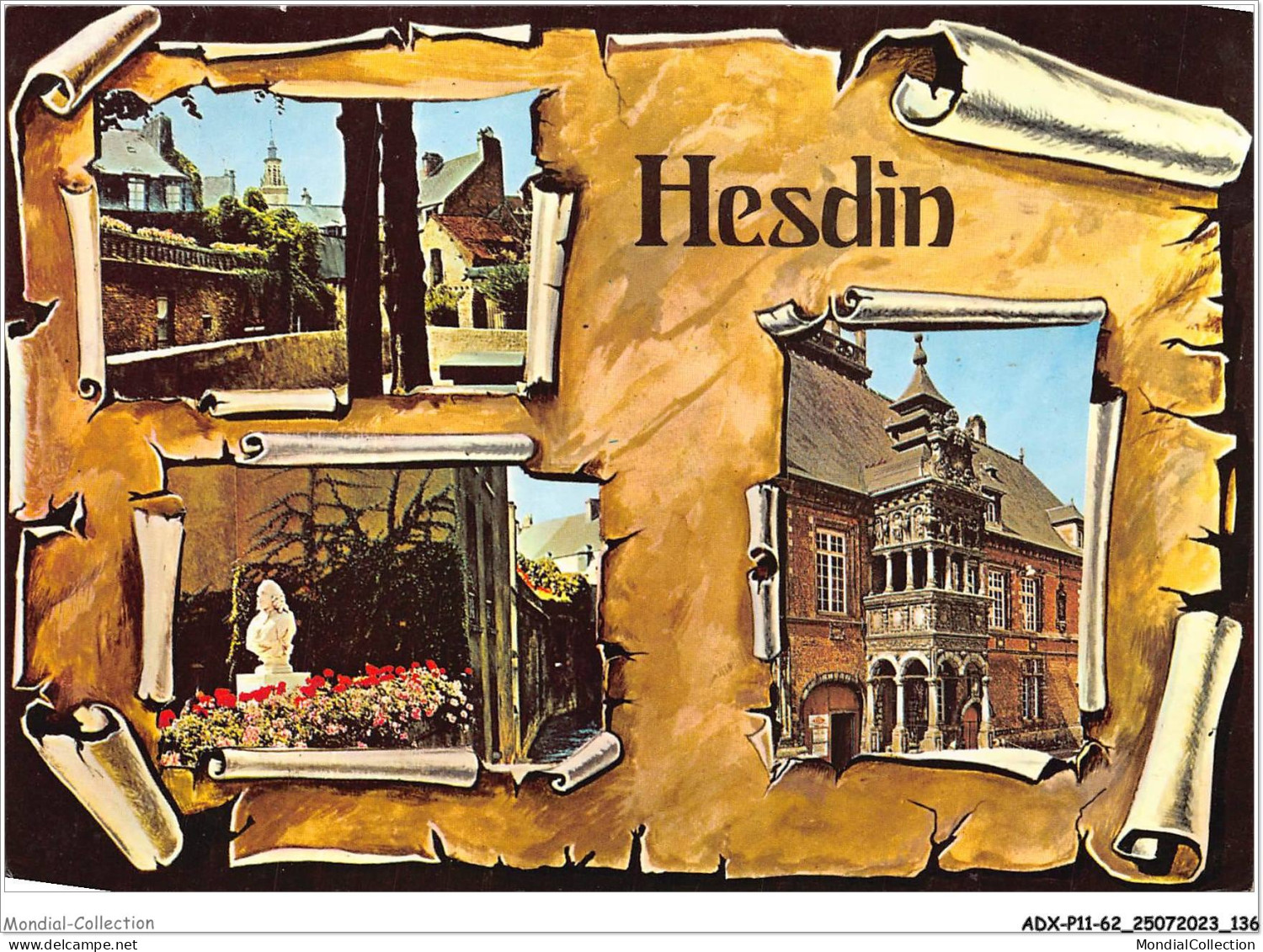 ADXP11-62-0961 - HESDIN - Le Beffroi De L'hôtel De Ville - Hesdin